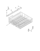 Upper rack and track parts
