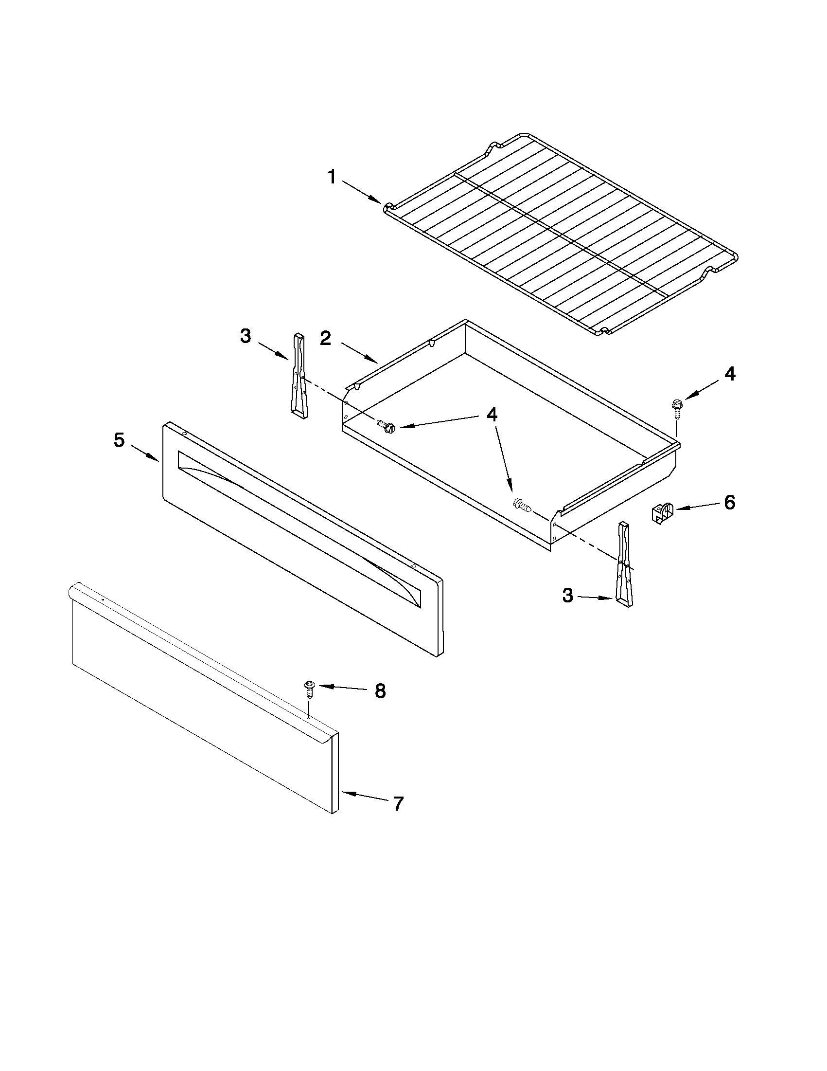 DRAWER & BROILER PARTS