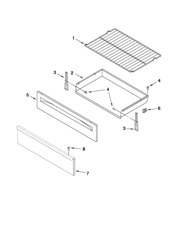 Drawer & broiler parts