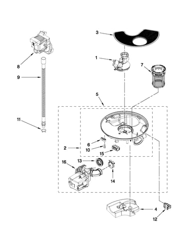 Pump and motor parts