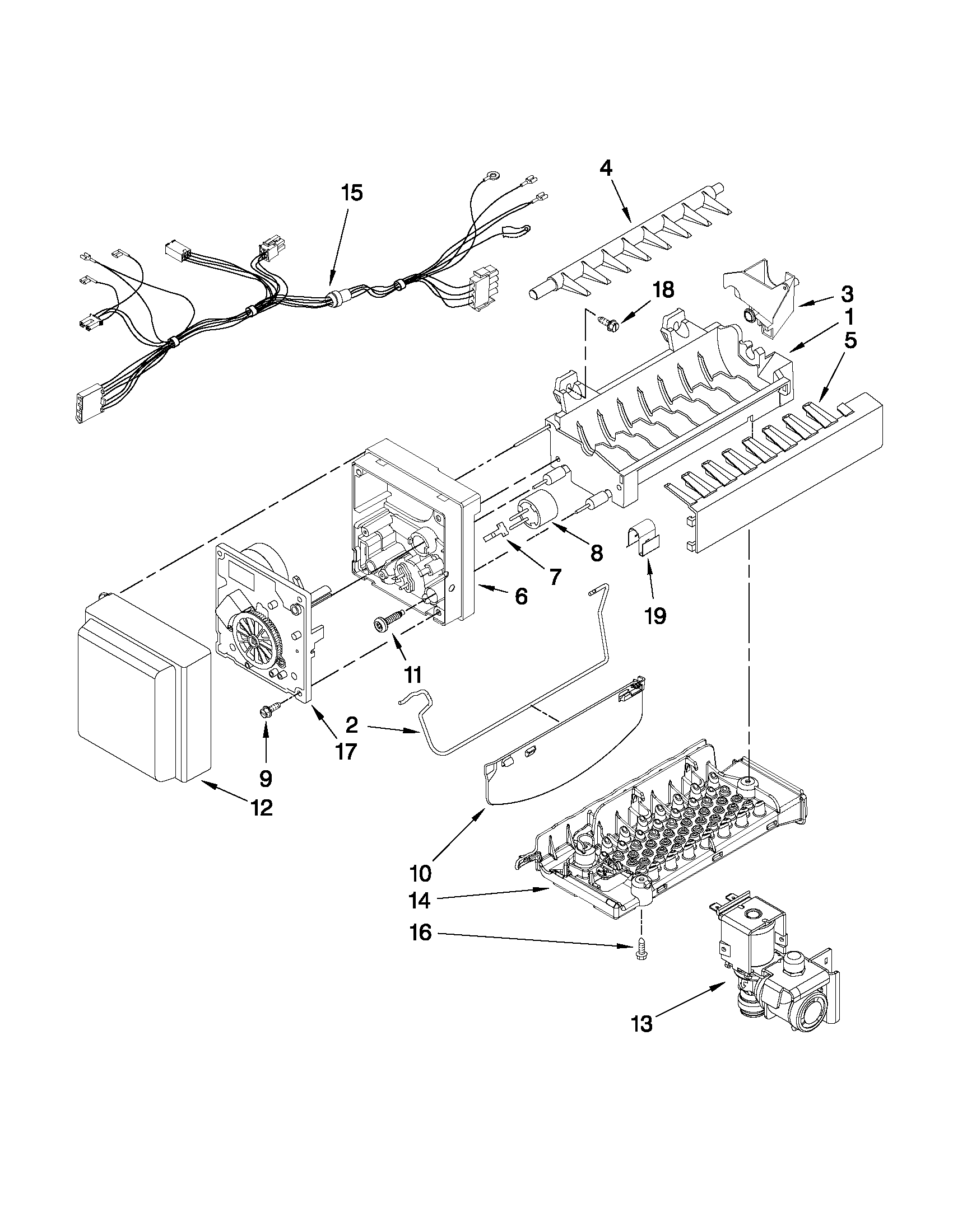 Icemaker parts