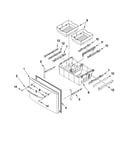 Freezer door parts