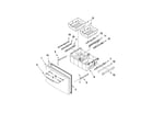 KitchenAid KFIS20XVMS7 freezer door parts diagram