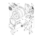 Maytag MDG25PDAGW0 bulkhead parts diagram