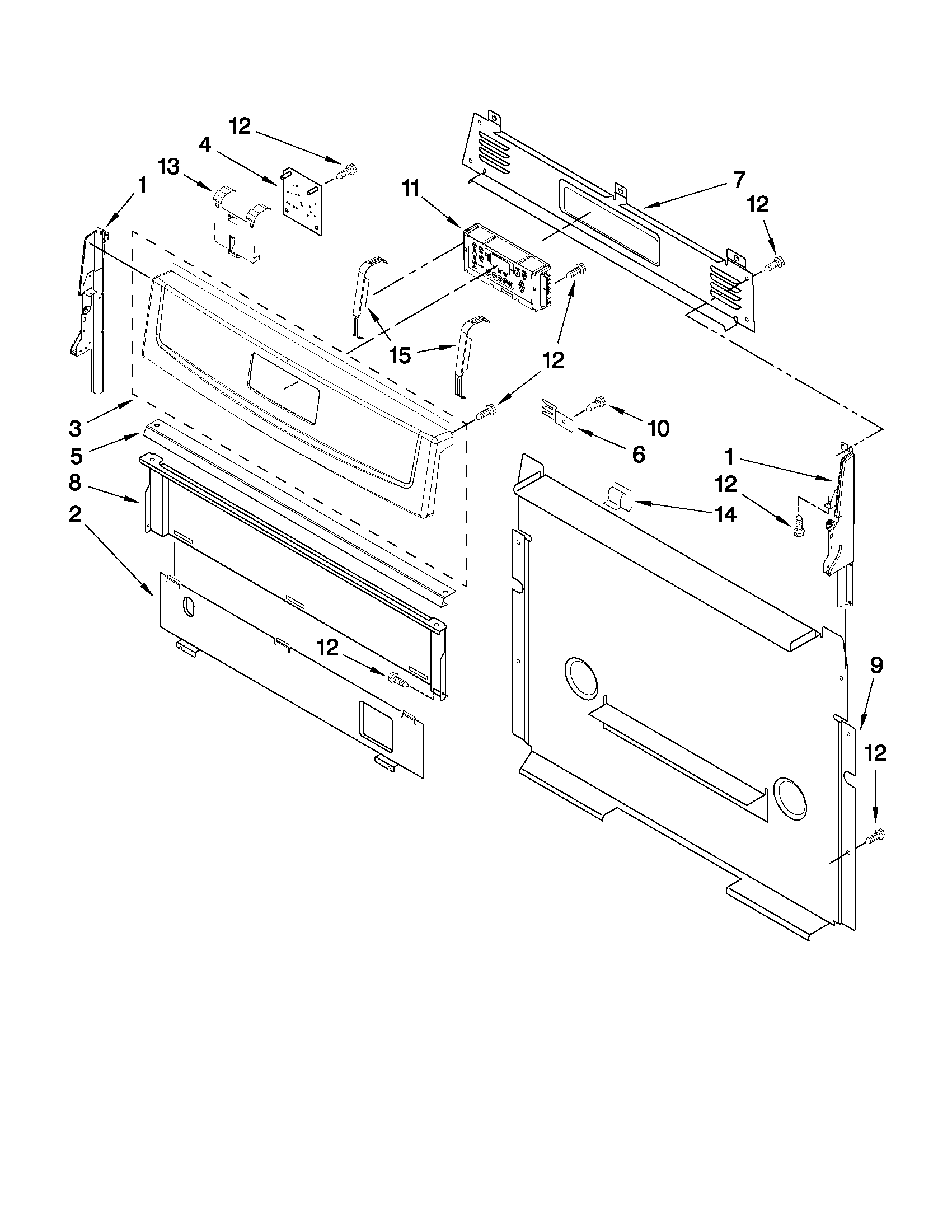 CONTROL PANEL PARTS