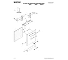 Maytag MDB7759AWS4 door and panel parts diagram
