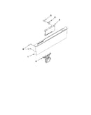 Control panel and latch parts