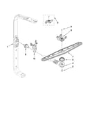 Upper wash and rinse parts