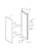 Refrigerator door parts