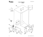 Whirlpool WSF26D4EXS03 cabinet parts diagram