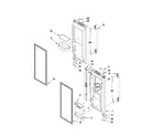 Whirlpool GI6SDRXXY04 refrigerator door parts diagram