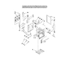 Maytag MER6755ABW25 chassis parts diagram