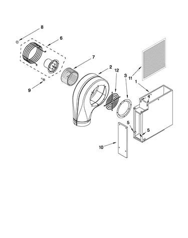 Blower unit parts