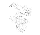 Jenn-Air JGD3430WW00 burner box assembly diagram