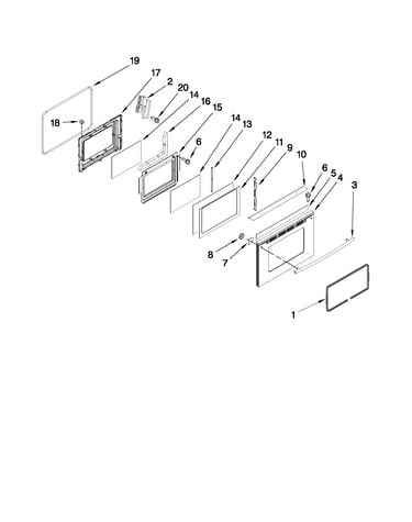 Lower door parts