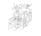 Maytag MEDB850YW0 cabinet parts diagram