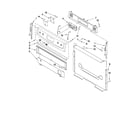 Maytag MGR7665WS3 control panel parts diagram