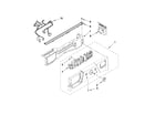 Whirlpool WFW9351YW00 control panel parts diagram