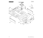 Ikea ISG650VS13 cooktop parts diagram