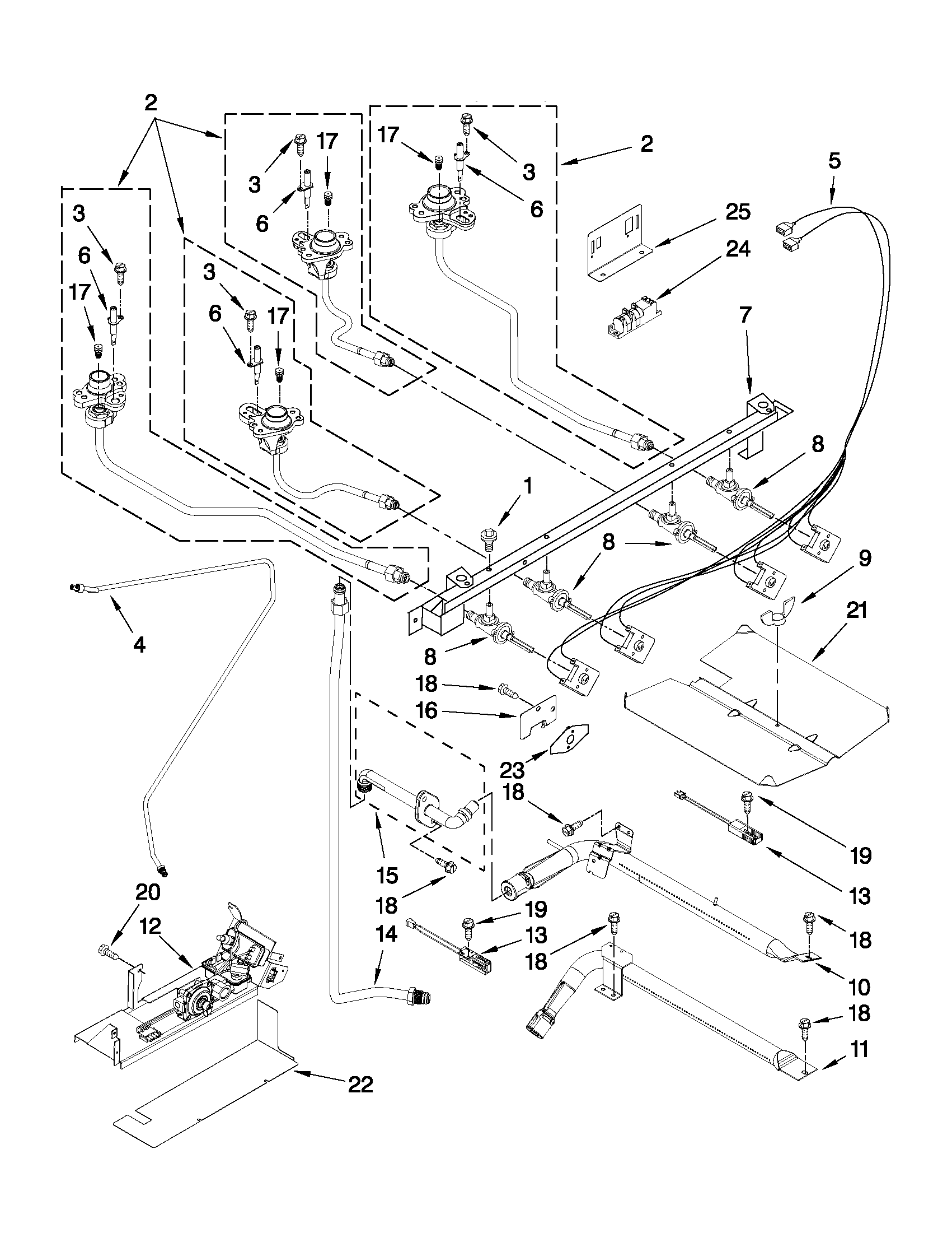 MANIFOLD PARTS