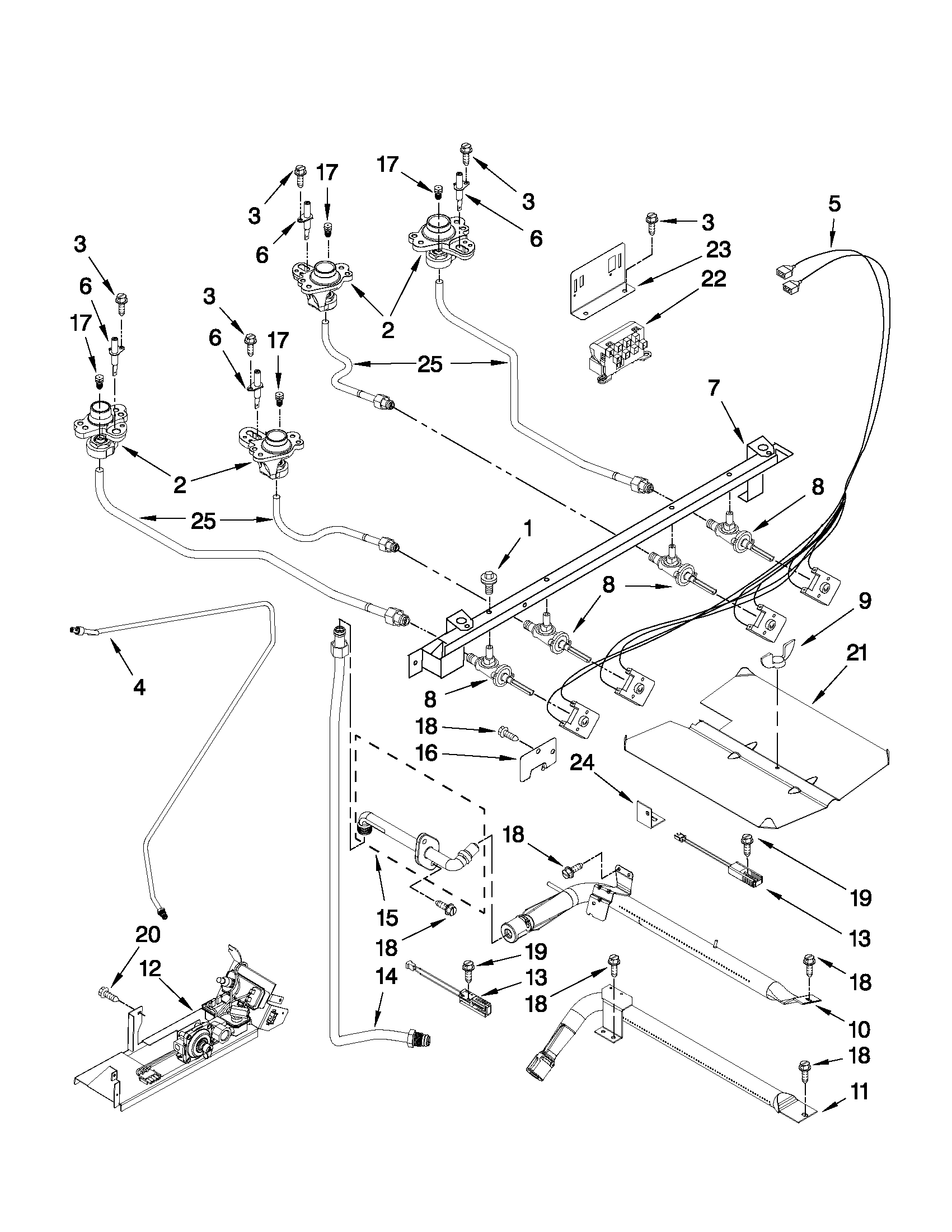 MANIFOLD PARTS