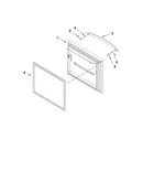 Freezer door parts