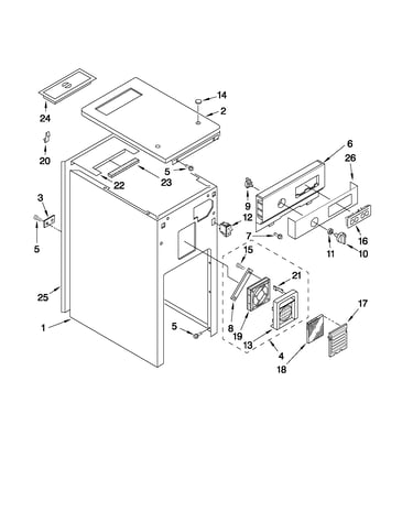 Panel and control parts