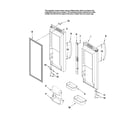 Maytag G37026FEAS10 refrigerator door parts diagram