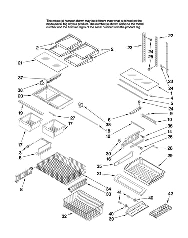 Shelf parts