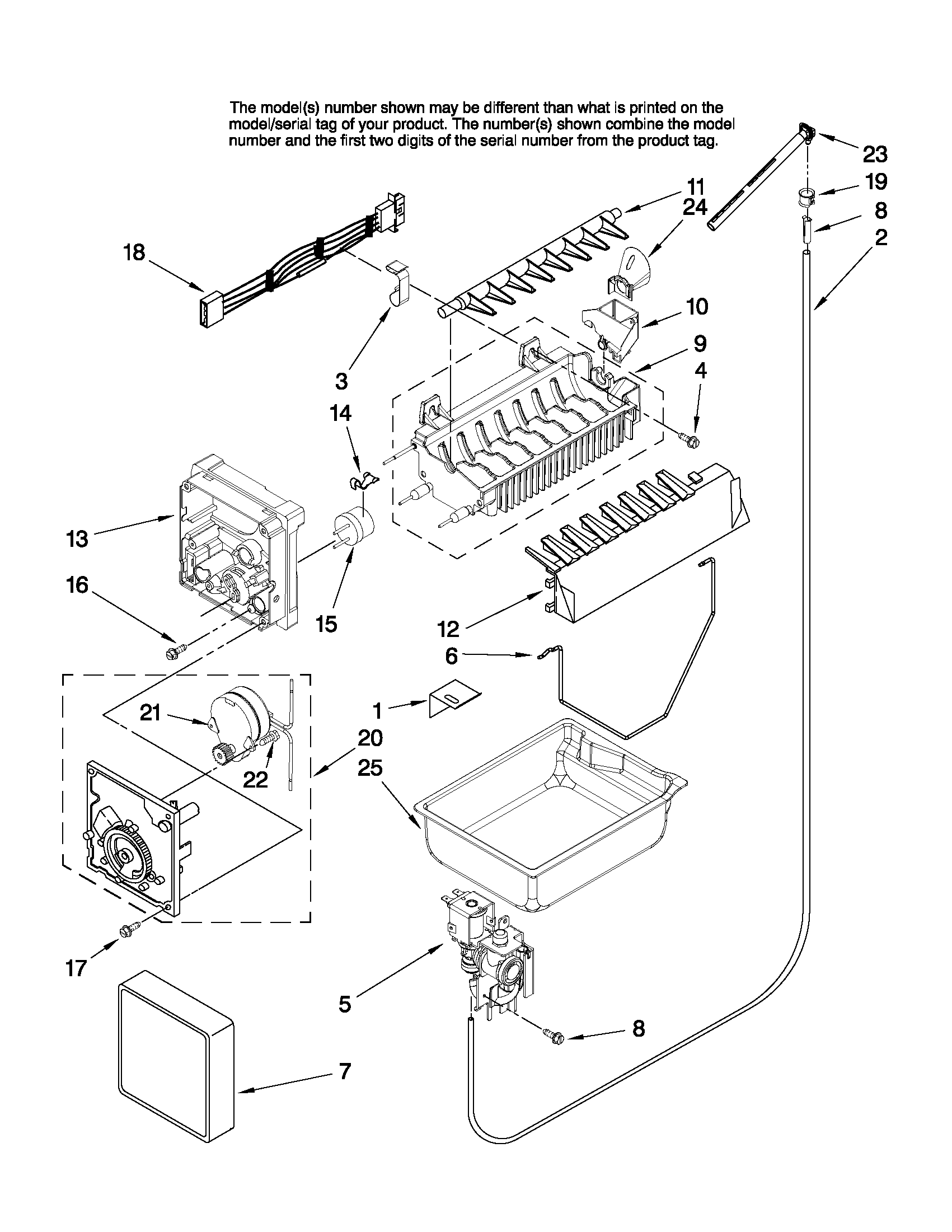 ICEMAKER PARTS