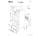 Amana AFB2234WES6 cabinet parts diagram