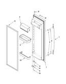 Refrigerator door parts
