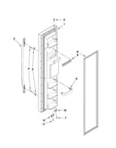 Freezer door parts