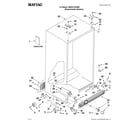 Maytag MSD2274VEM02 cabinet parts diagram