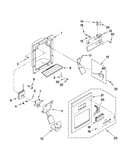 Dispenser front parts