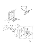 Dispenser front parts