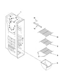 Freezer liner parts