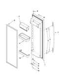 Refrigerator door parts