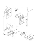 Dispenser front parts