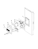 Dispenser front parts