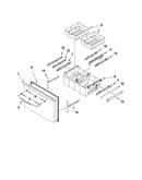 Freezer door parts