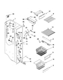 Freezer liner parts