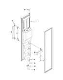 Freezer door parts