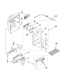 Dispenser front parts