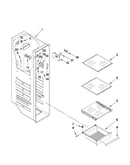 Freezer liner parts