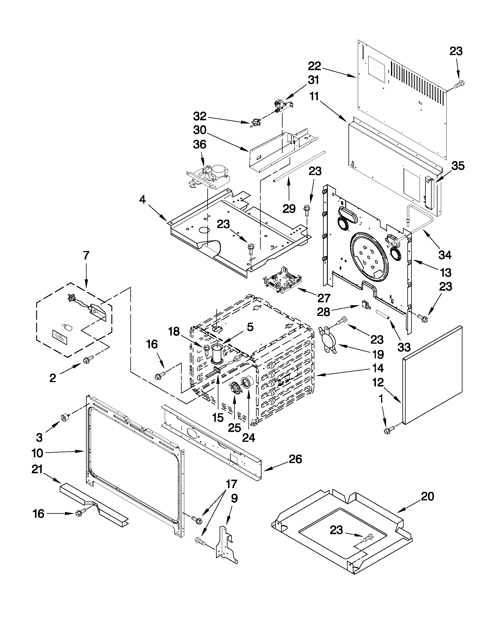 Oven parts