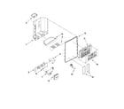 Whirlpool GSF26C4EXY03 dispenser front parts diagram