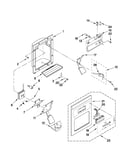 Dispenser front parts