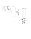 Motor and ice container parts