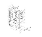 Whirlpool GSF26C5EXS03 refrigerator liner parts diagram